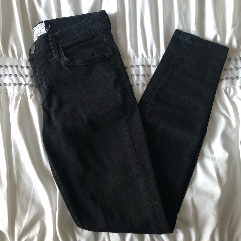 Current/Elliott black skinny jeans